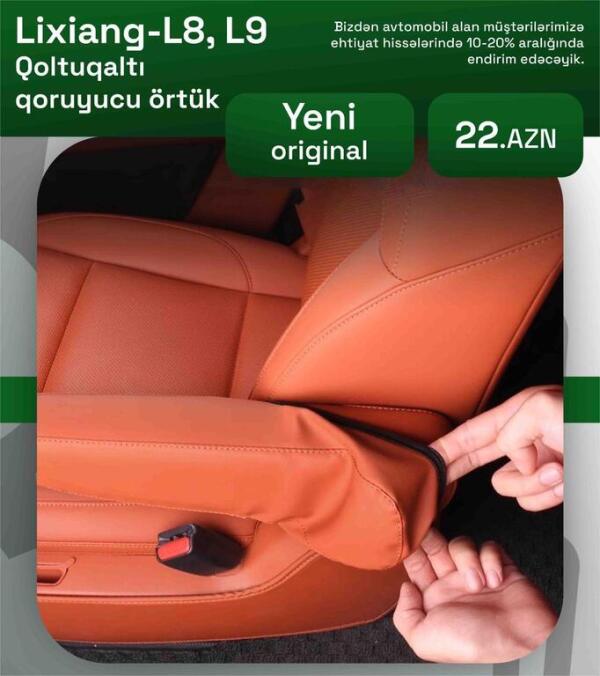 Lixiang L8 L9 qoltuq altı qoruyucu örtük