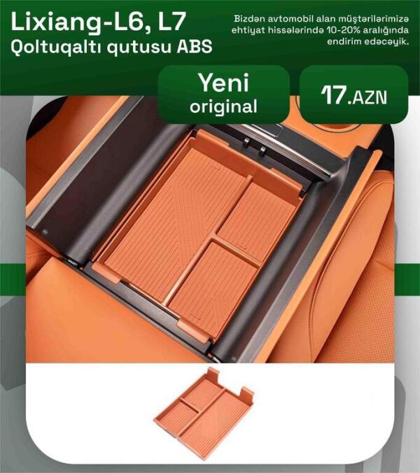 Lixiang L6 L7 qoltuqaltı qutusu ABS