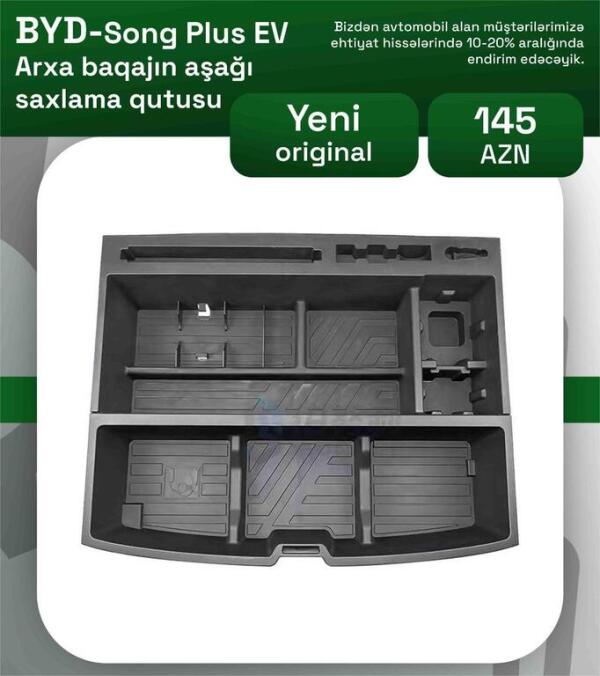 BYD Song plus arxa baqajın aşağı saxlama qutusu