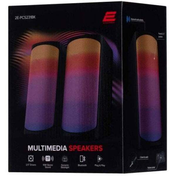 2E Multimedia speaker PCS231 RGB Matrix EPCS231BK