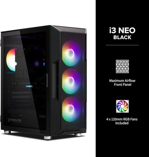 Keys Zalman I3 NEO BLACK RGB