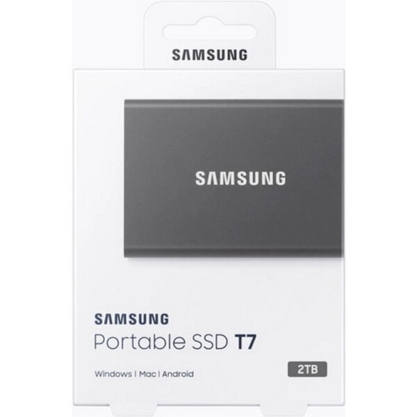 External ssd Samsung Portable SSD T7 2TB