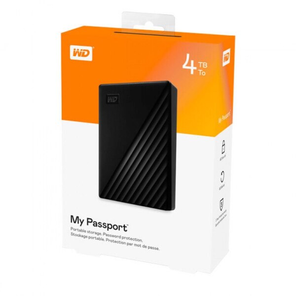 External HDD WD MyPassport 4 TB USB 30