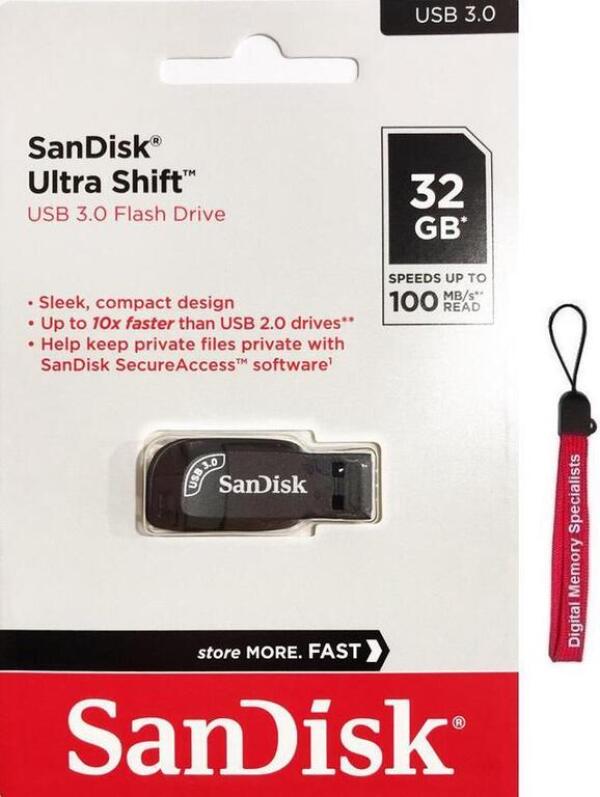 USB Flash Sandisk Ultra Shift 32GB SDCZ410032GG46