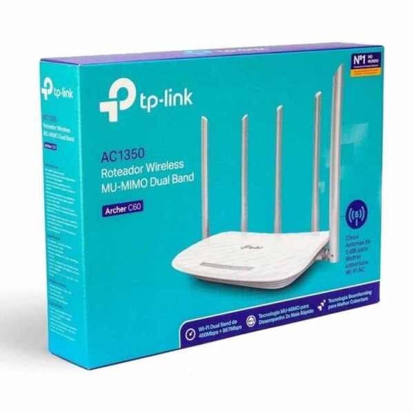 Router TPLink Archer C60 AC1350 Gigabit