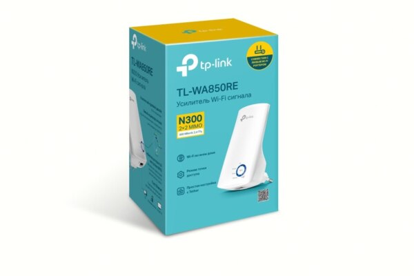 WiFi paylayıcı TPLink TLWA850re 300MBPS uniersal RANGE EXTENDER