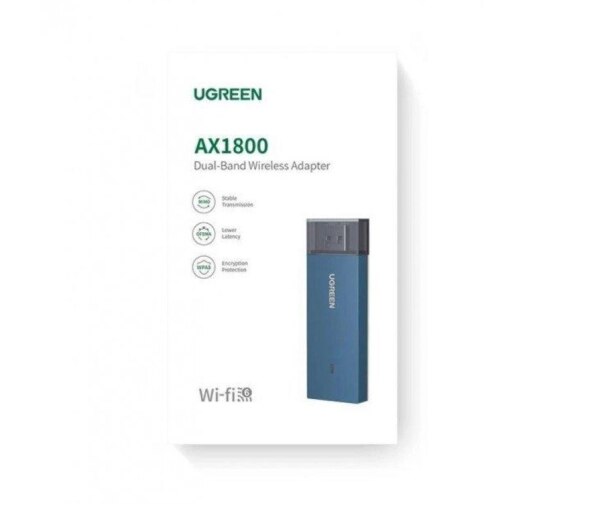 USB WiFi adapteri Ugreen WiFi 6 PC AX1800 5G 24G Dual Band USB 30