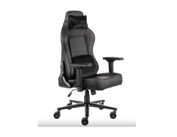 Oyun kreslosu Basan Black Red