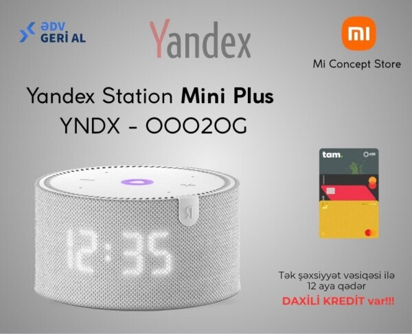 Dinamik Yandex Station Mini Plus Grey YNDX00020G