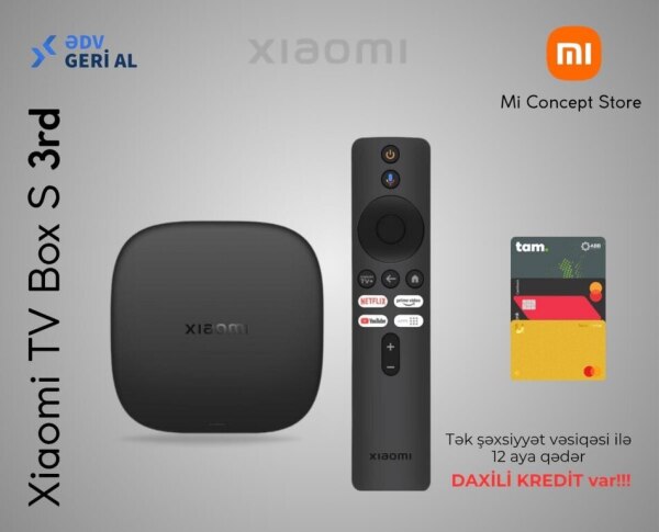 Smart TV Box Xiaomi Tv Box S 3rd Gen