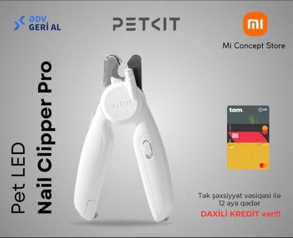 Dırnaq tutan Petkit Pet LED Nail Clipper Pro