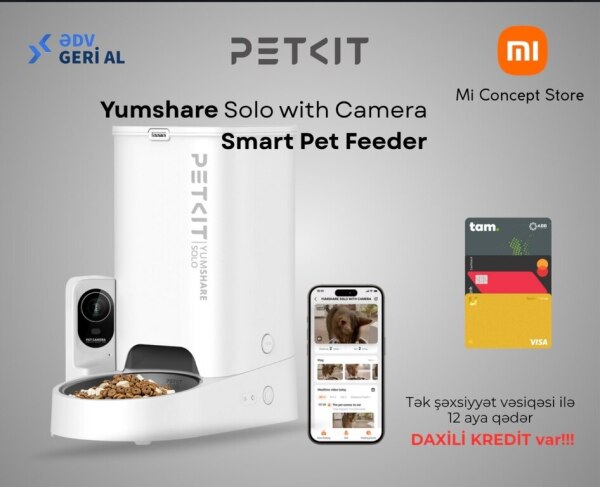 Yem qabı Petkit With Camera Smart Pet Feeder