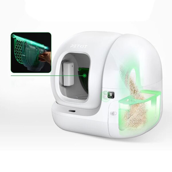 Petkit Pura Max 2 Selfcleaning Cat litter Green1Magnetic Cat P99022
