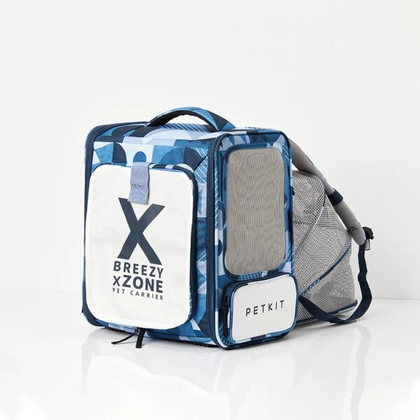Petkit Breezy xZone Pet Carrier Metrical Blue