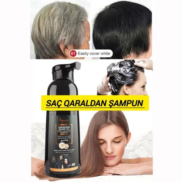 Saç qaraldan şampun