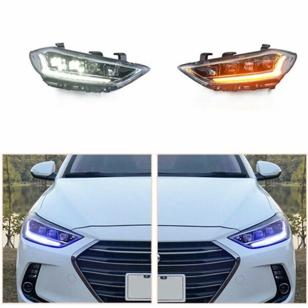 Hyundai Elantra 20162018 lupa LED faraları