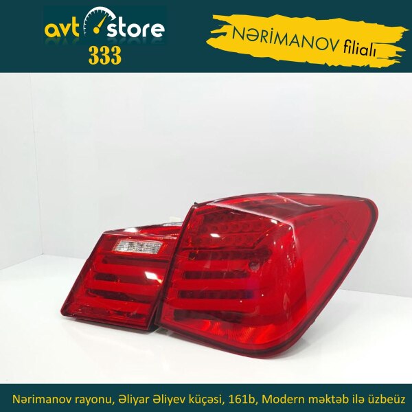 Chevrolet Cruze 20112014 LED stop işıqları BMW style