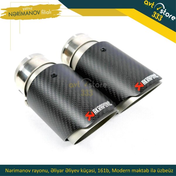 Akrapovic səsboğucu başlıqları