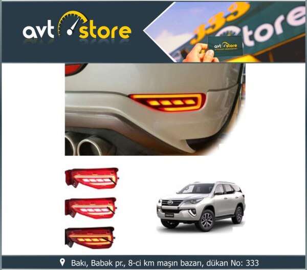 Toyota Fortuner 2016 stop işıqları