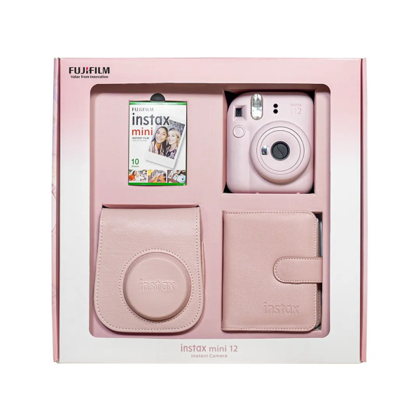 INSTAX MINI 12 BLOSSOM PINKBUNDLE BOX