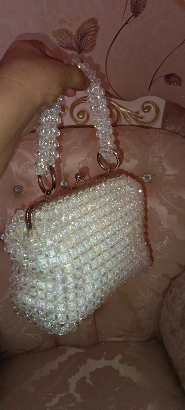 Əl işi kristal çanta