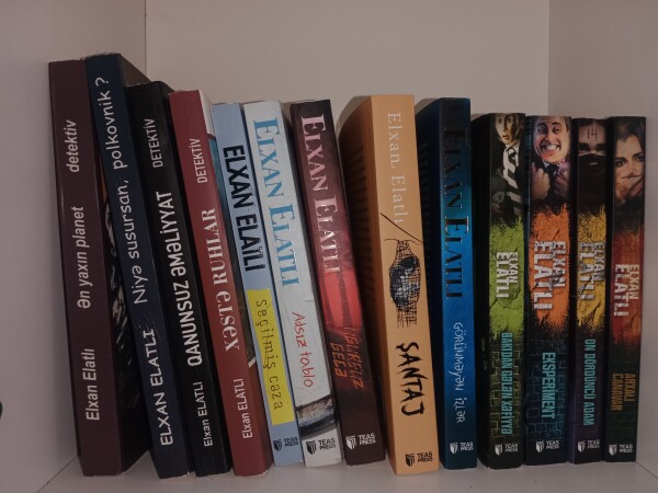 Elxan elatlı dedektiv janrında olan kitablar