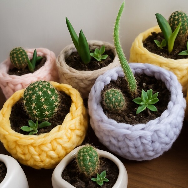 Ofis, ev üçün hədiyyəlik dibçəklər