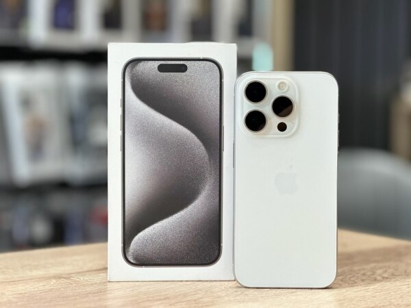 Apple iPhone 15 Pro White Titanium 256GB8GB