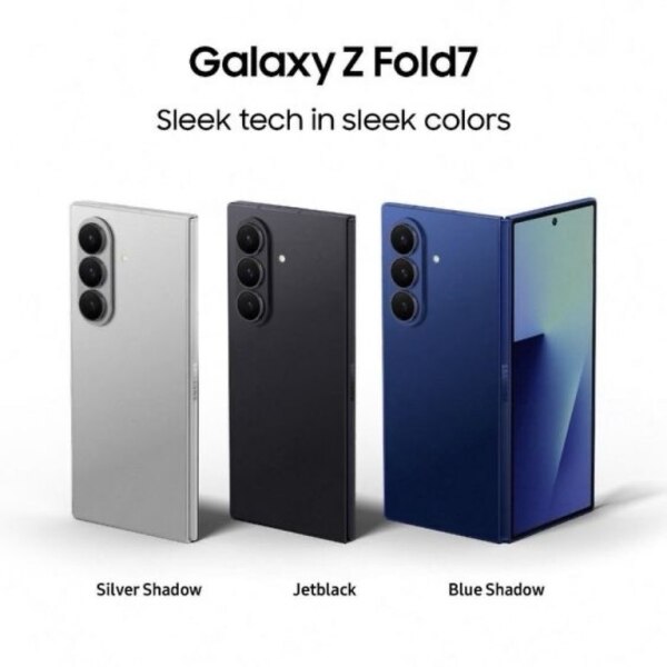 Samsung Galaxy Z Fold 7 Silver Shadow 512GB12GB