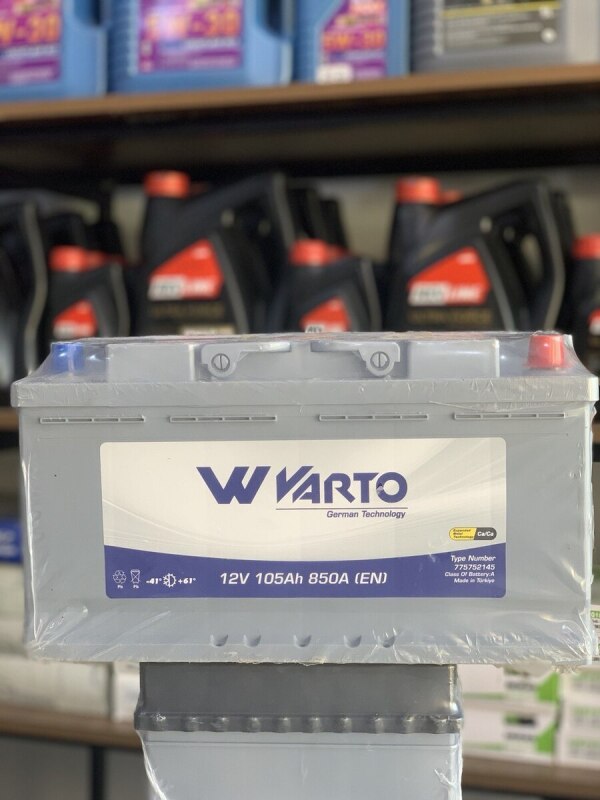 Akkumulyator Varto 12V105Ah  850A