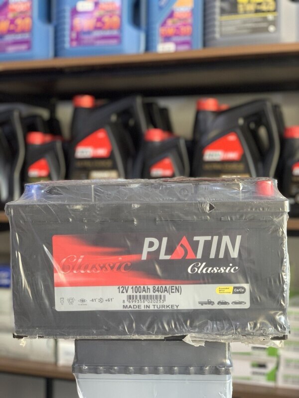 Akkumulyator Platin 12V100Ah  840A