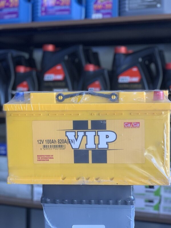 Akkumulyator VİP 12V100Ah  820A