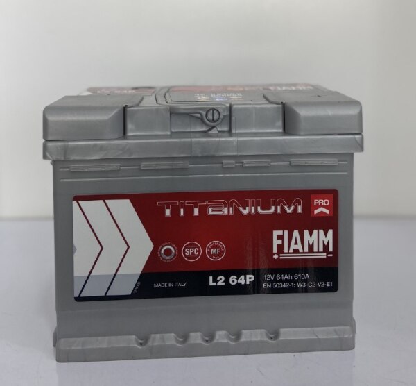 Akkumulyator TITANIUM FIAMM 12V 64Ah 610A