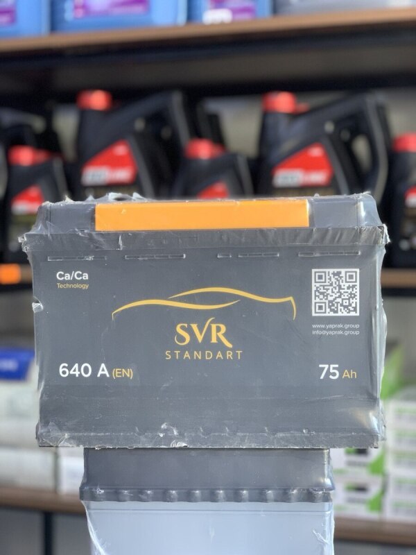 Akkumulyator SVR 12V75Ah  640A