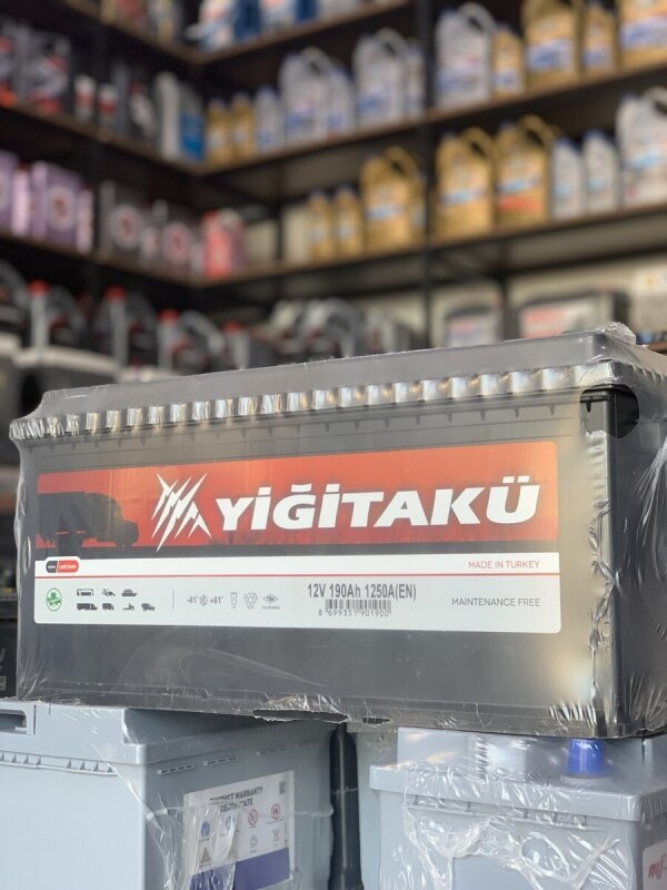 Akkumulyator Yigit Akü 12V190Ah  1250A