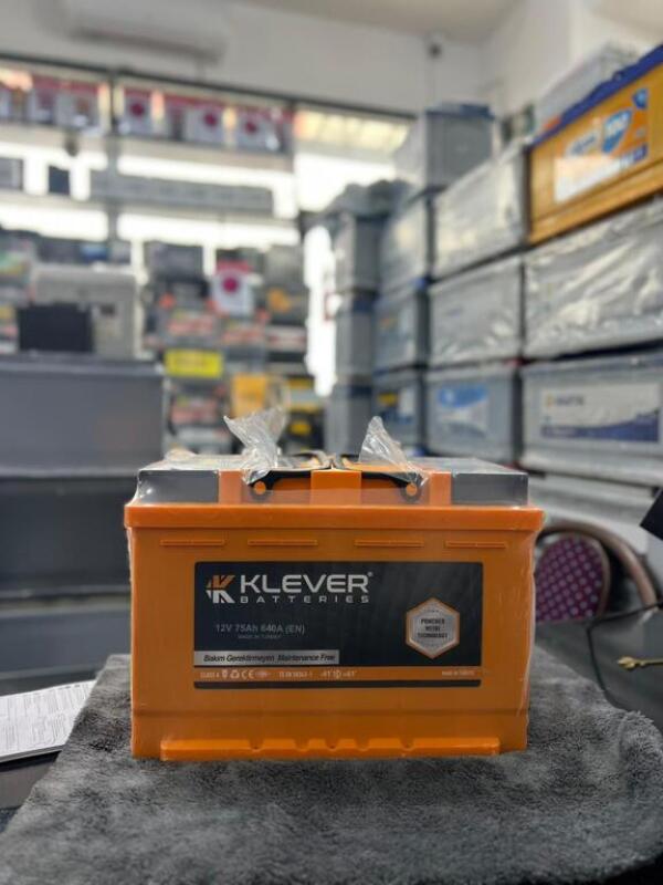 Akkumulyator Klever 12V 75AH 640A