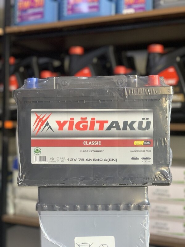 Akkumulyator Yigit Akü 12V75Ah  640A