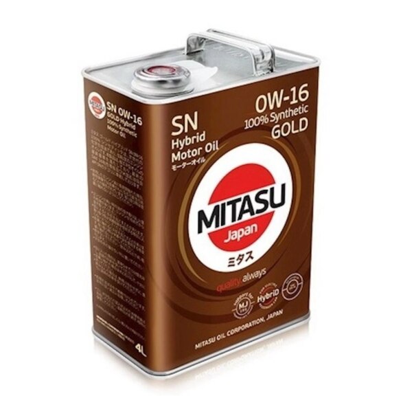 Mühərrik yağı Mitasu Gold SN HYBRID 0W16 1L