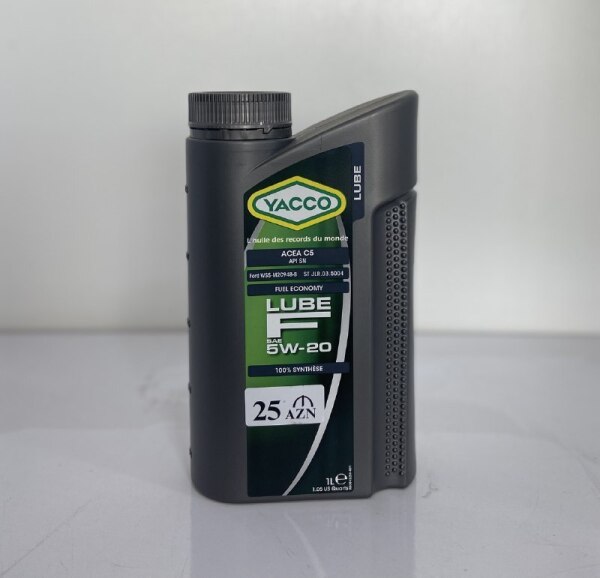 Mühərrik yağı YACCO LUBE F 5W20 1L