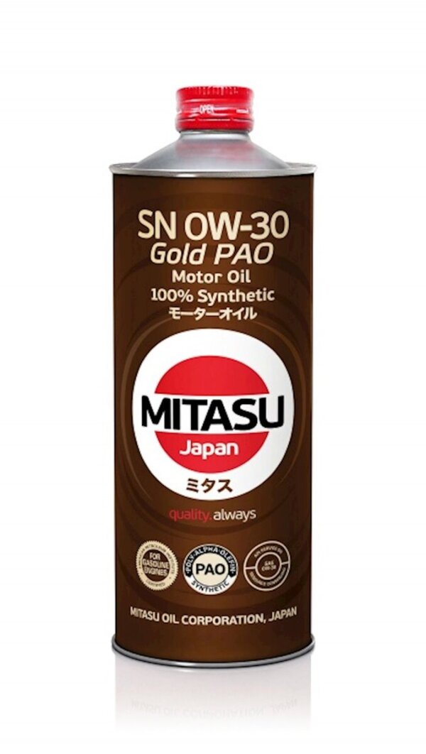 Mühərrik yağı Mitasu Gold SN 0W30 1L