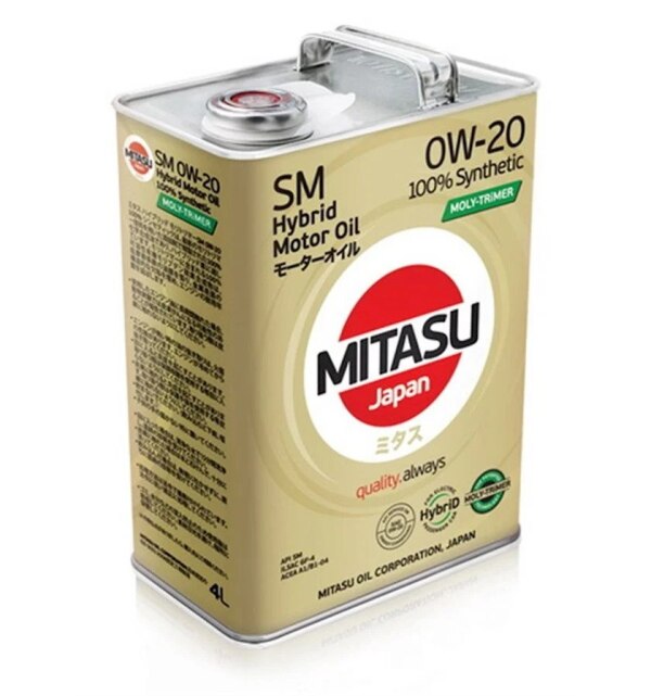 Mühərrik yağı Mitasu MolyTrimer SM 0W20