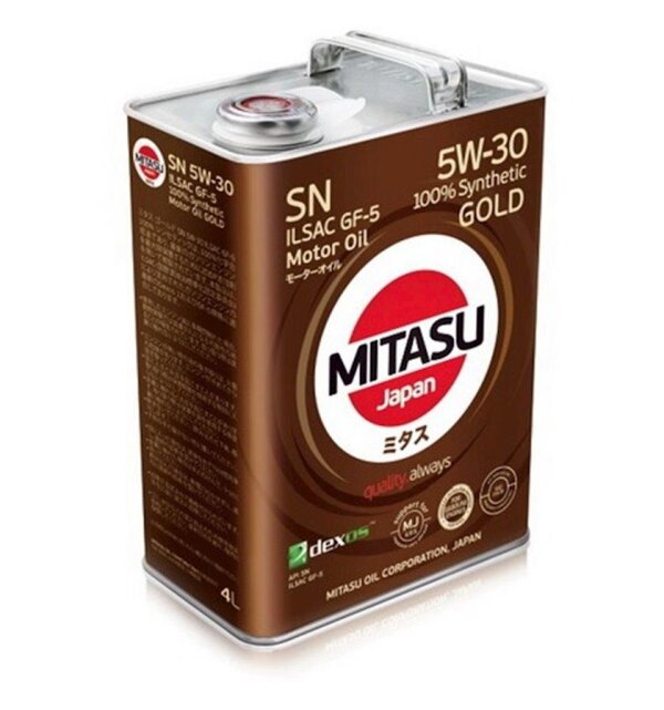 Mühərrik yağı Mitasu Gold SN 5W30 4L