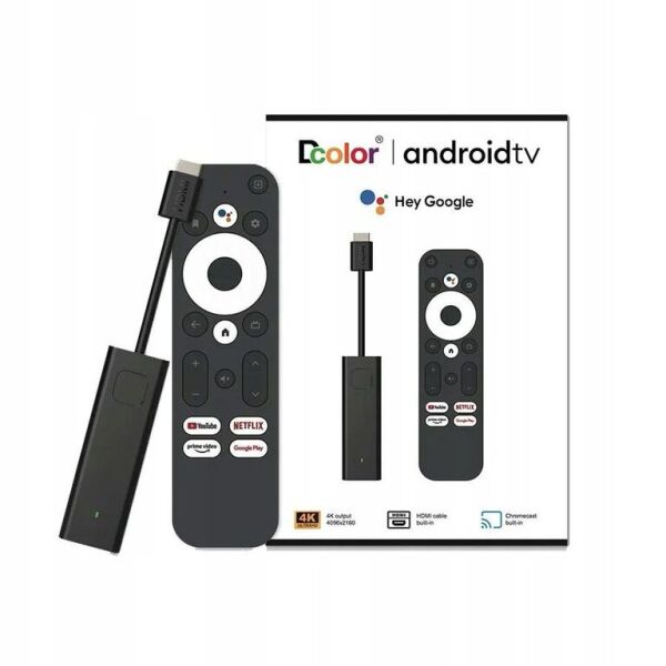 Dcolor Google Certified 4K Android TV Stick