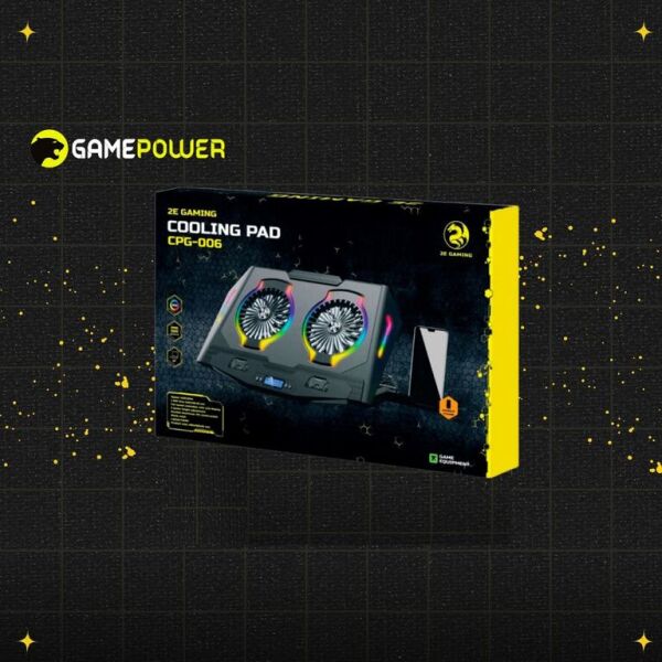 Noutbuk soyuducusu 2E Cooling Pad 2ECPG006 Black