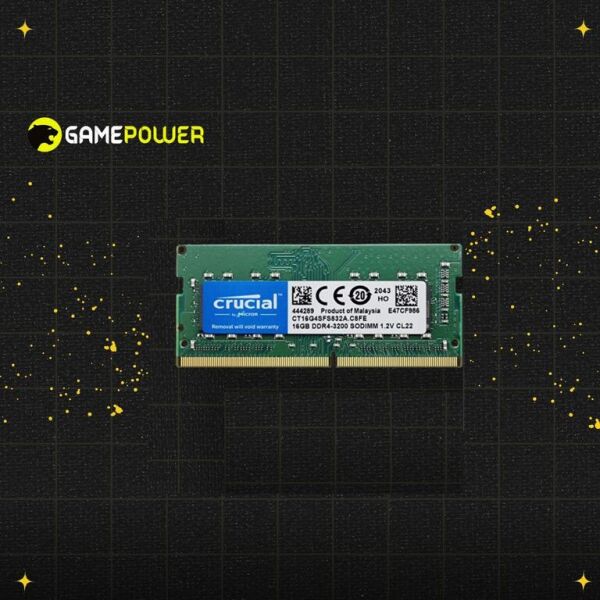 Operativ yaddaş CRUCIAL 8GB DDR4 NB 3200MHZ