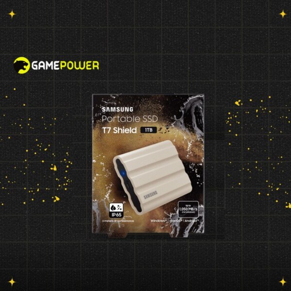 SSD SAMSUNG 1TB T7 Shield Portable USB 32