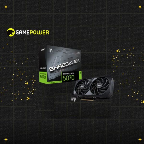 Video kart MSI RTX 5070 12GB 192BIT SHADOW 2X