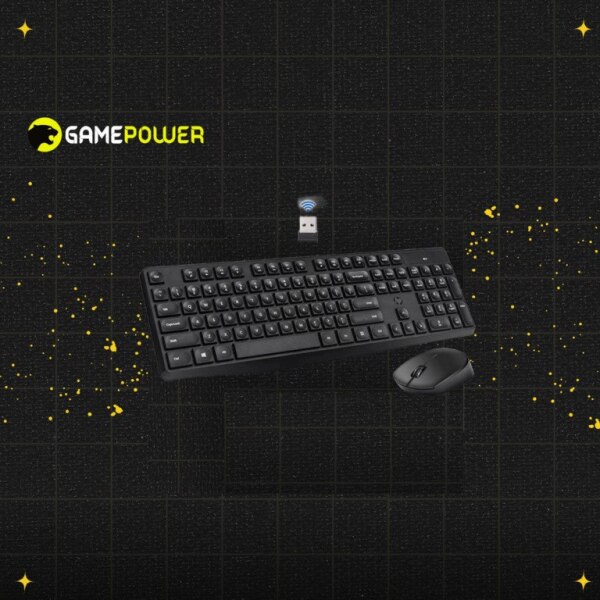 Klaviatura və kompüter siçanı WR HP CS10 BK