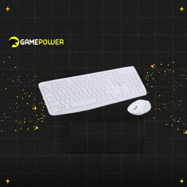 Klaviatura və kompüter siçanı WR HP CS10 WH