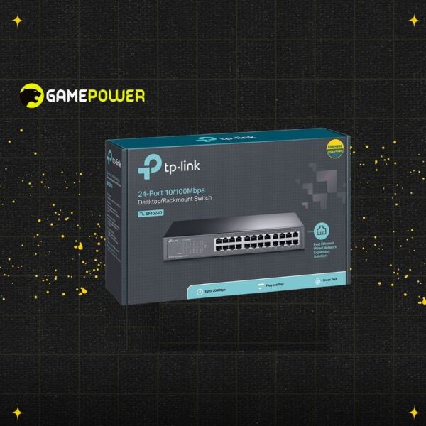 Kommutator TPLink Switch TLSF1024D 24port